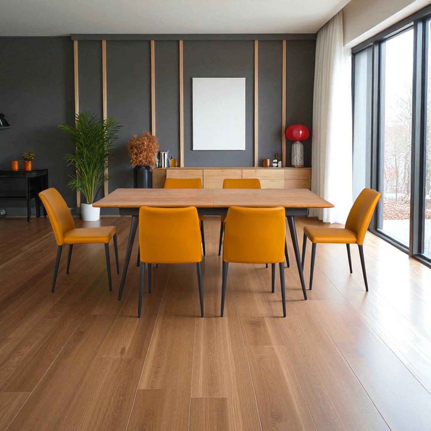 Mesa J-3461 / Extensión y sillas
