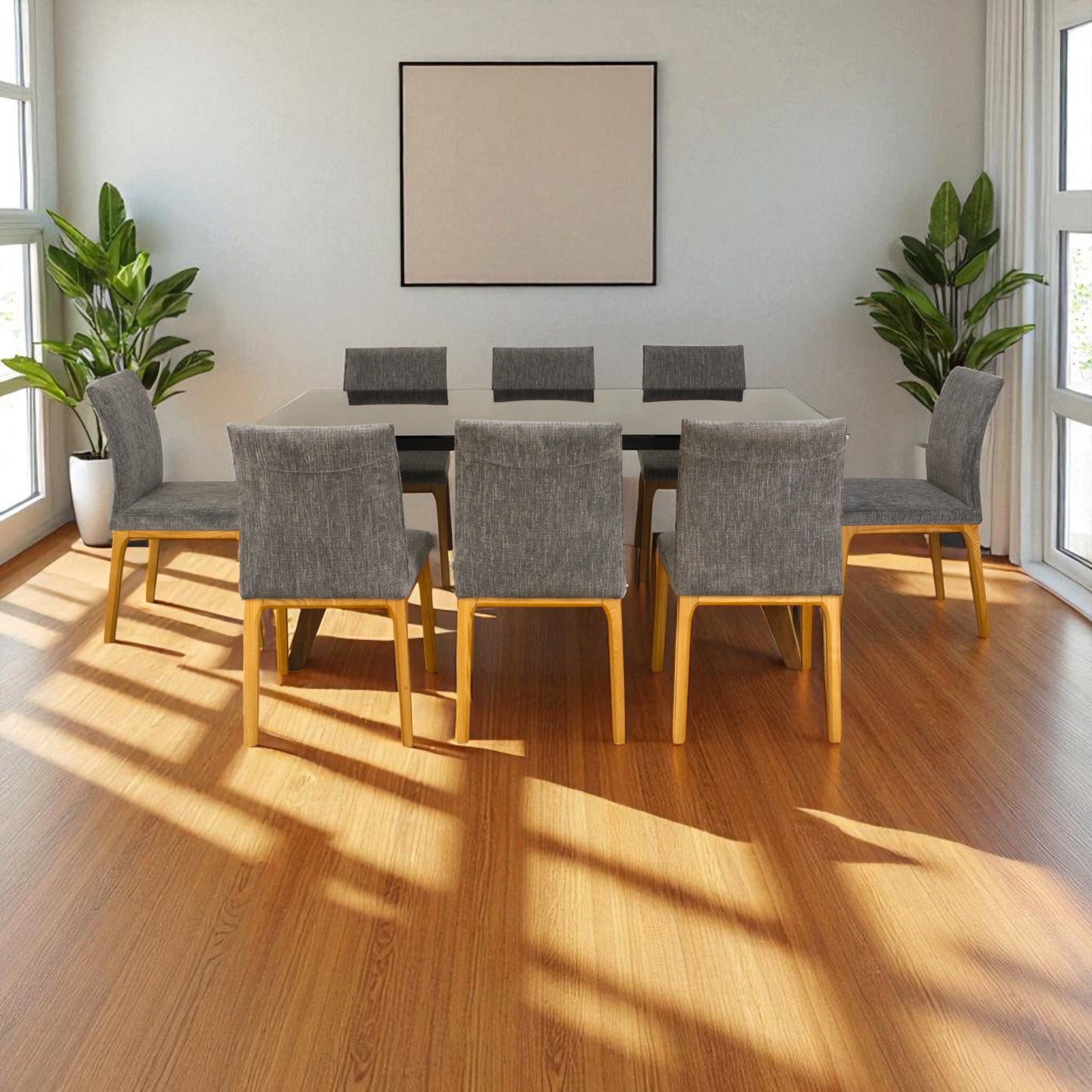 Mesa DW-3010 / 2 Extensiones y sillas.
