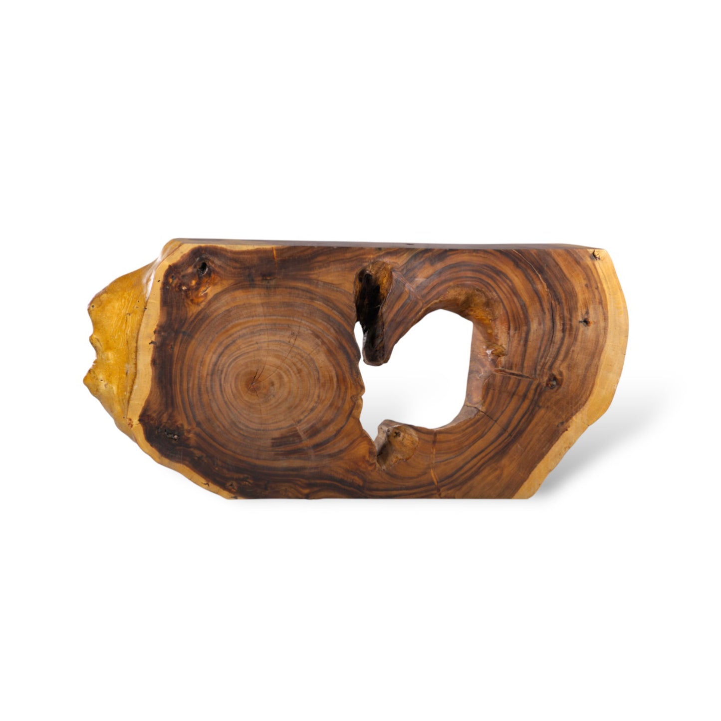 Consola de madera natural Acasia 07