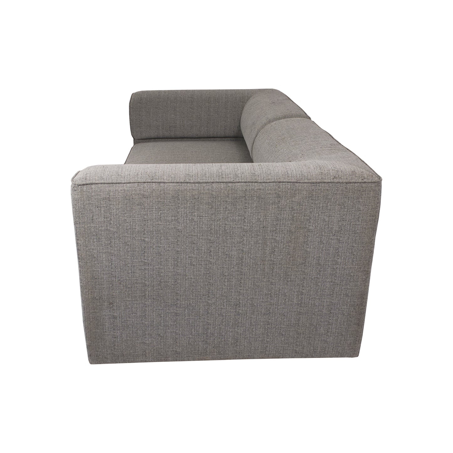 DS-1047 Sofá gris lineal