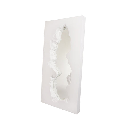 DW-8001 W Espejo moderno de cuerpo entero en color blanco