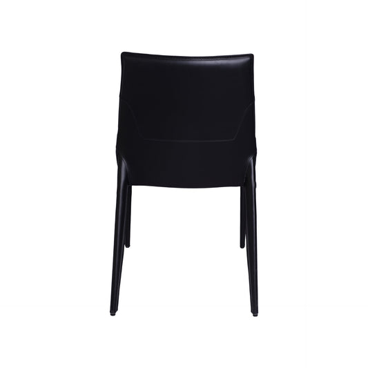 J-1146N Silla de Metal / en piel Negra