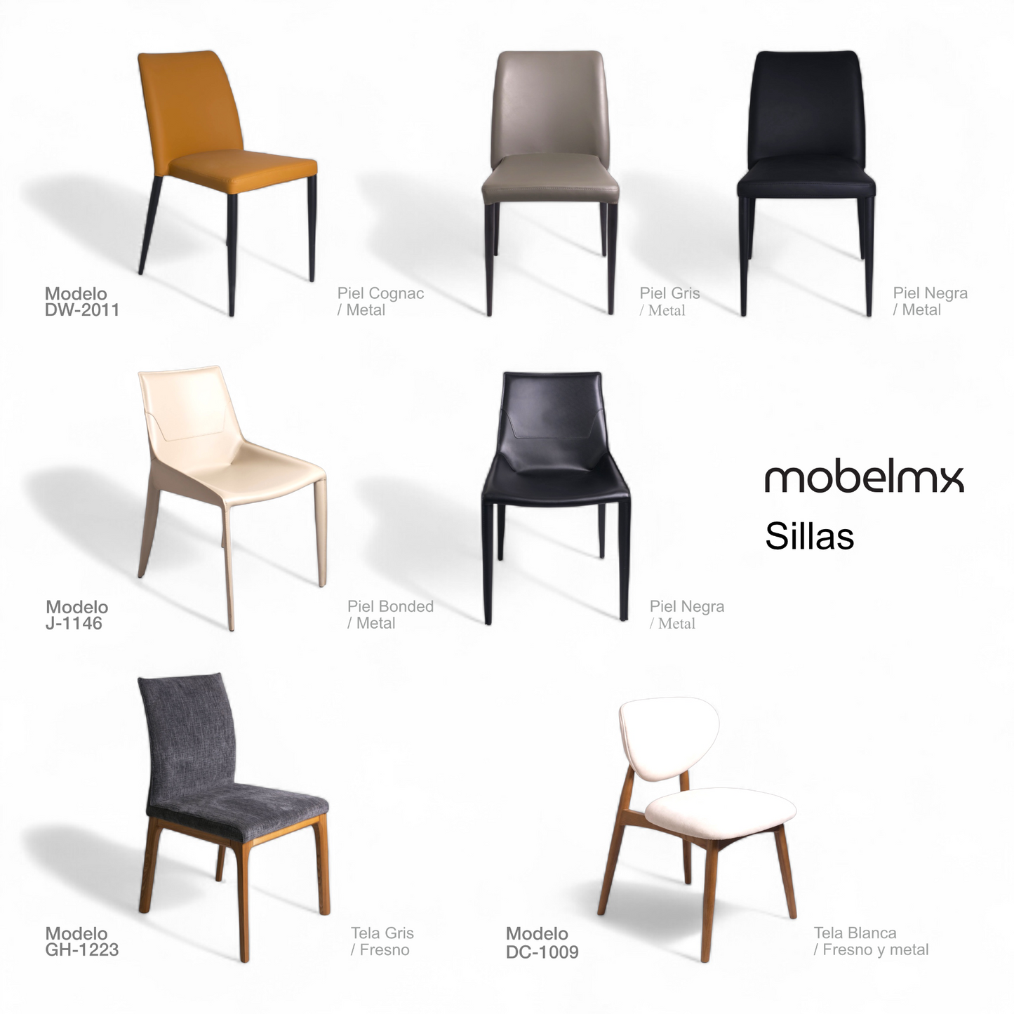Mesa J-3461 / Extensión y sillas