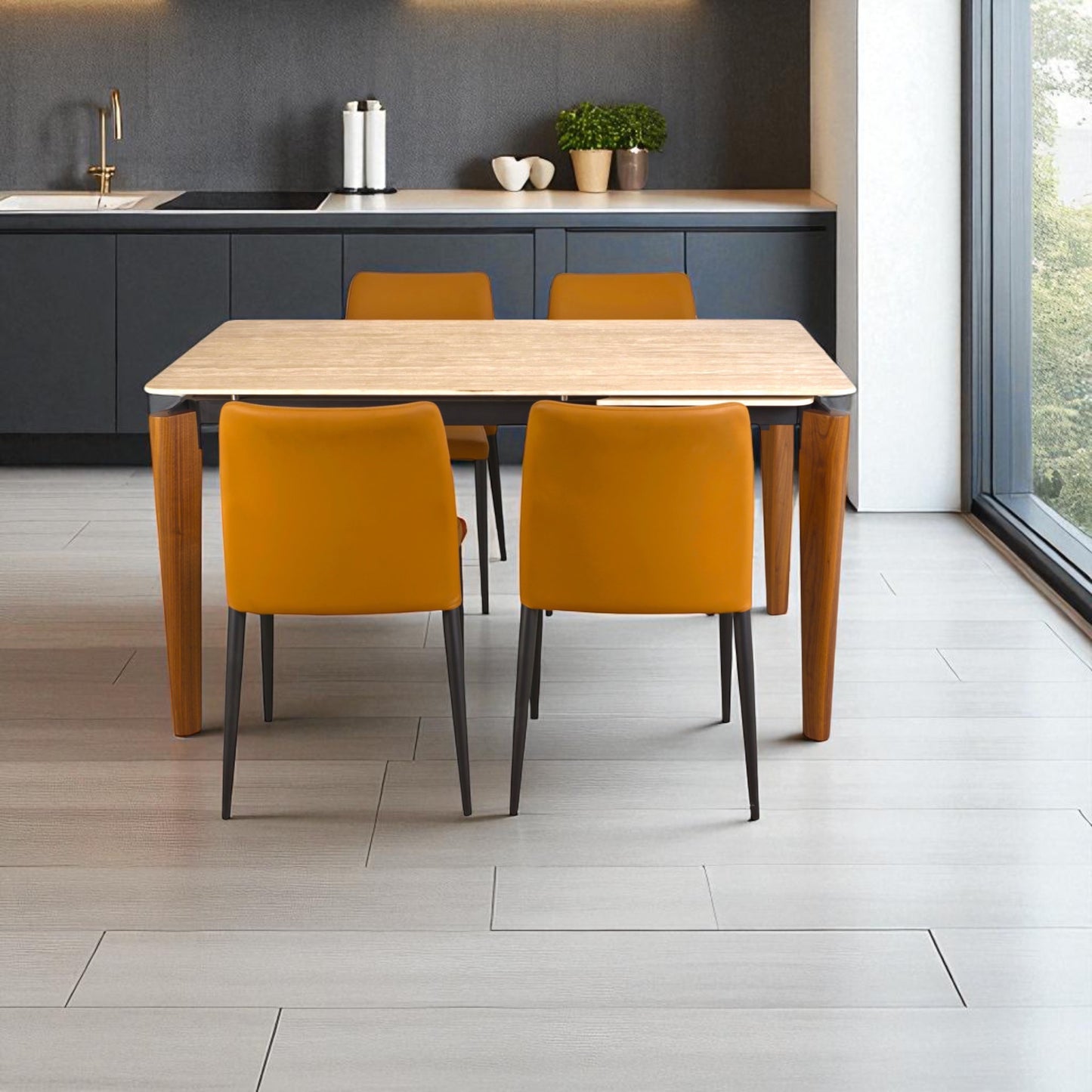Mesa DT-1059/ Extensión y sillas