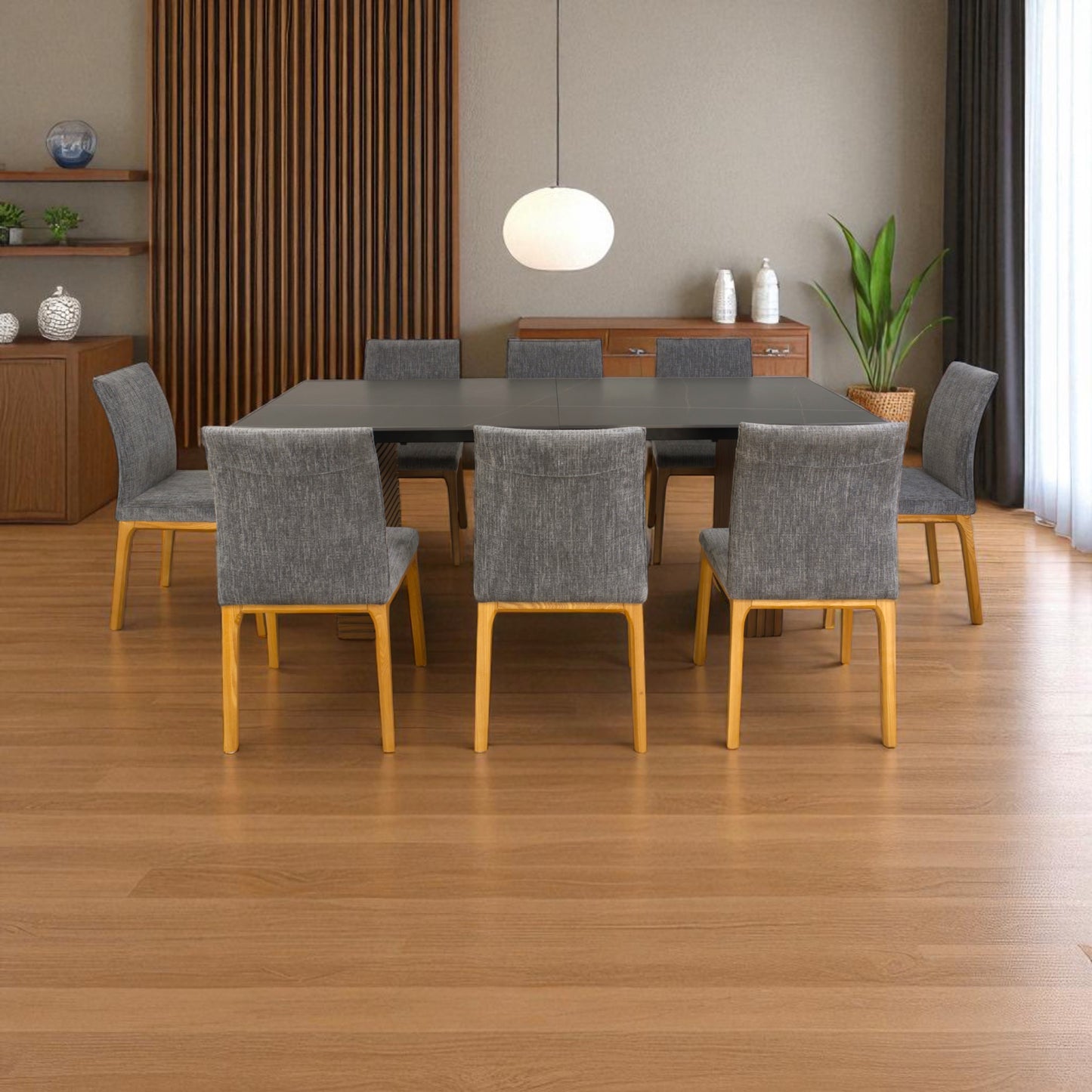 Mesa DW-3011 / 2 Extensiones y sillas.