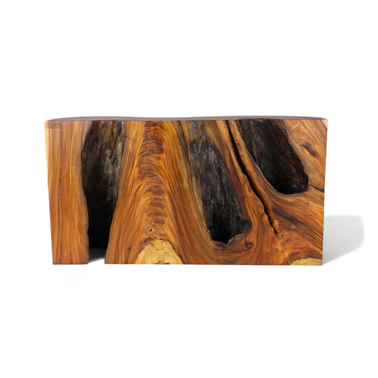 Consola de madera natural Acasia 10