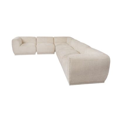 Sala modular color crema