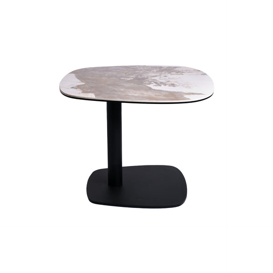 Mesa lateral con cubierta de cerámica
