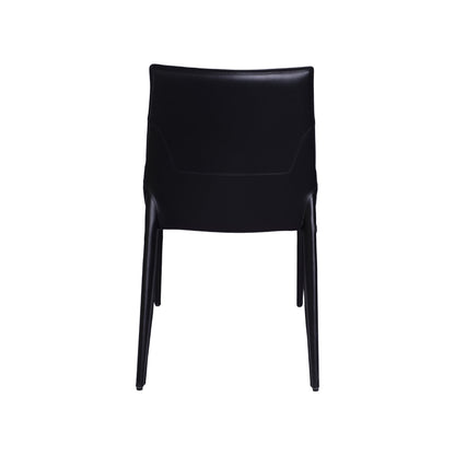 J-1146N Silla de Metal / en piel Negra