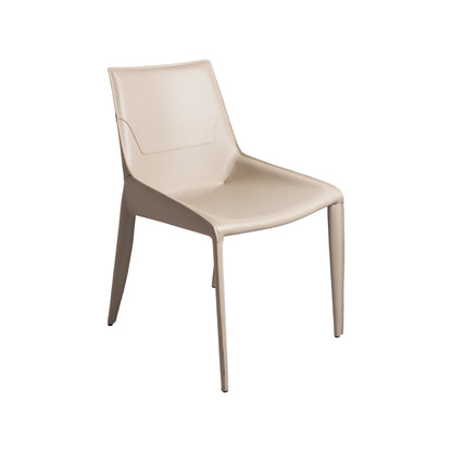 Silla de Metal forrada en piel Bonded