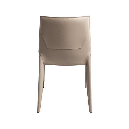 Silla de Metal forrada en piel Bonded