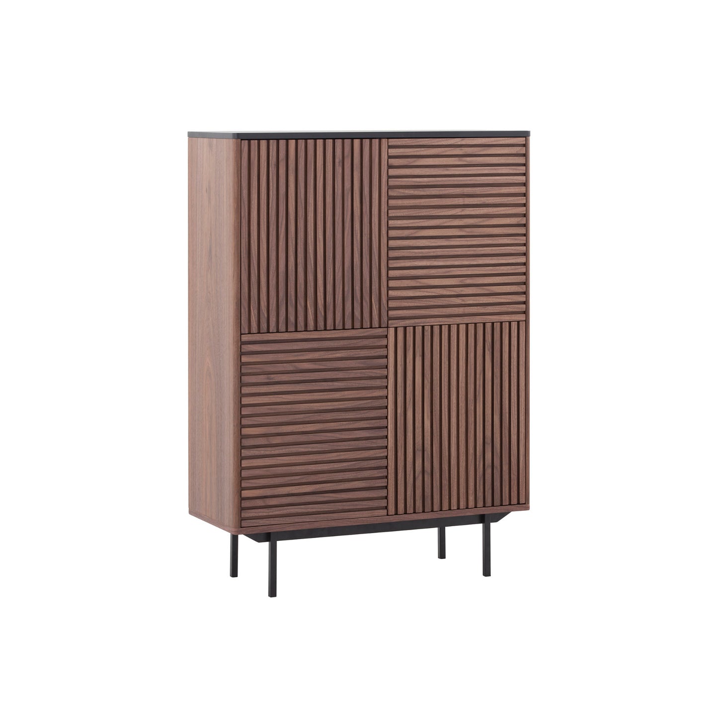 J-9697 Gabinete armario chapa de nogal