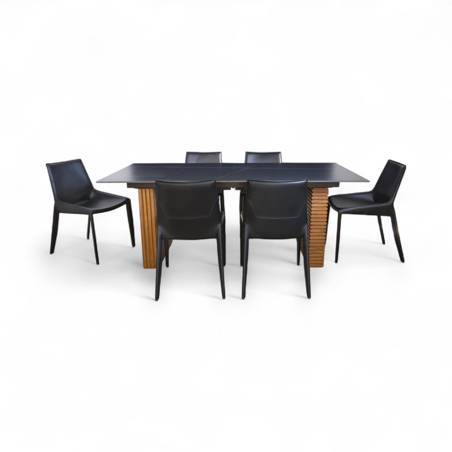 Mesa Comedor con dos extensiones centrales